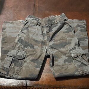 Place Camouflage Elastic Waist Pants